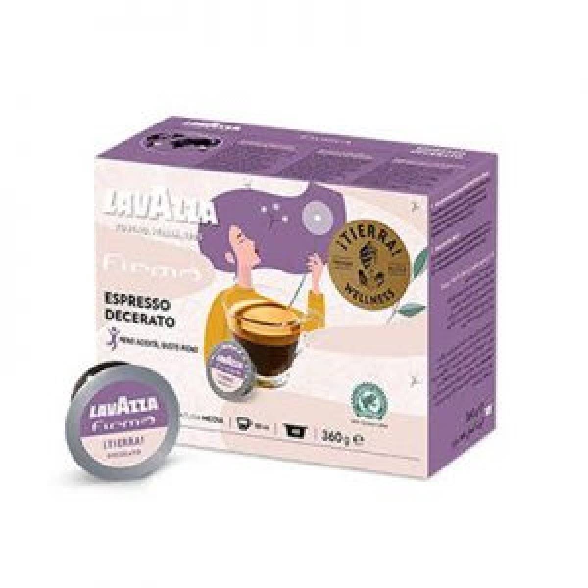 Espresso ¡Tierra! Wellness Caffè Decerato