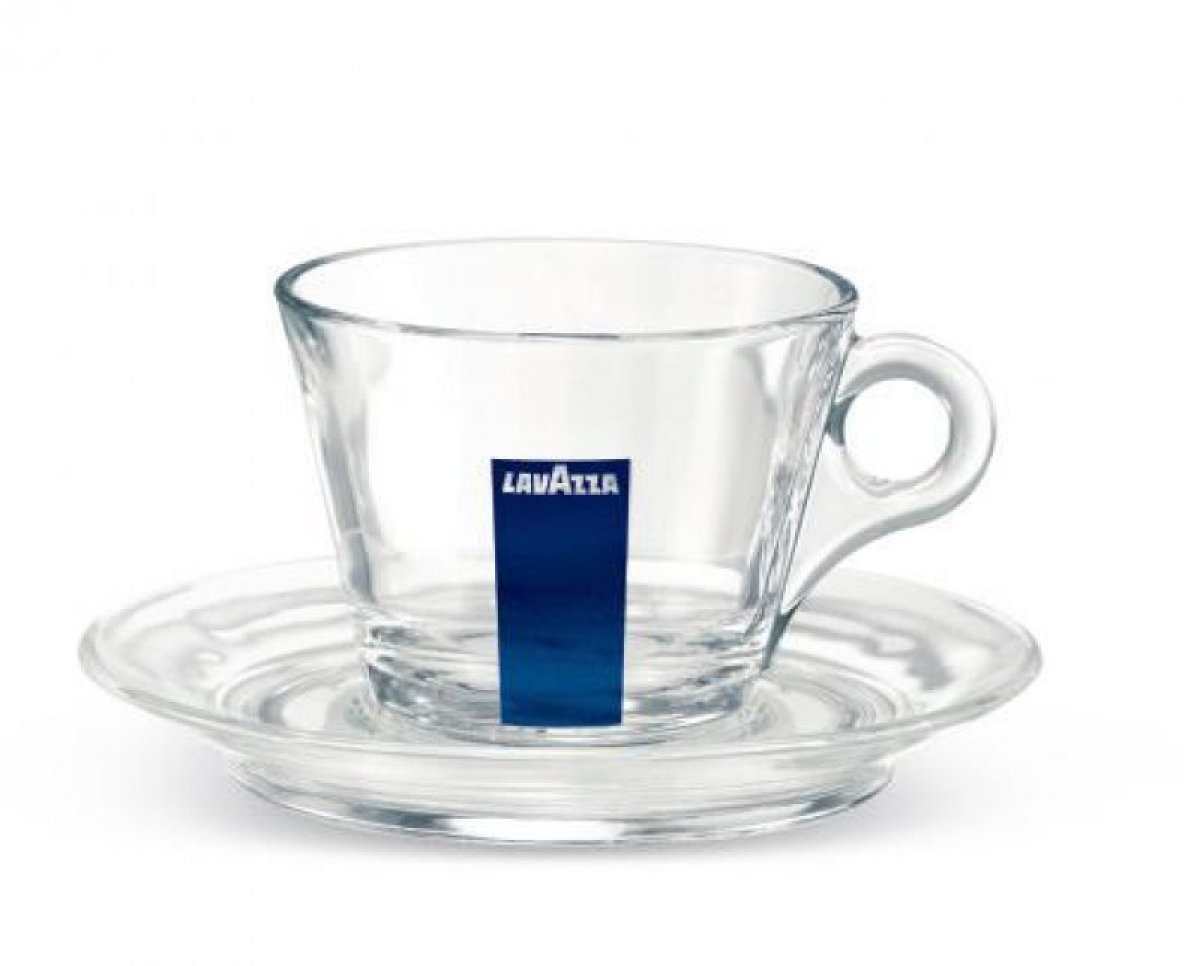 Tazzina Vetro Cappuccino Lavazza® 6pz