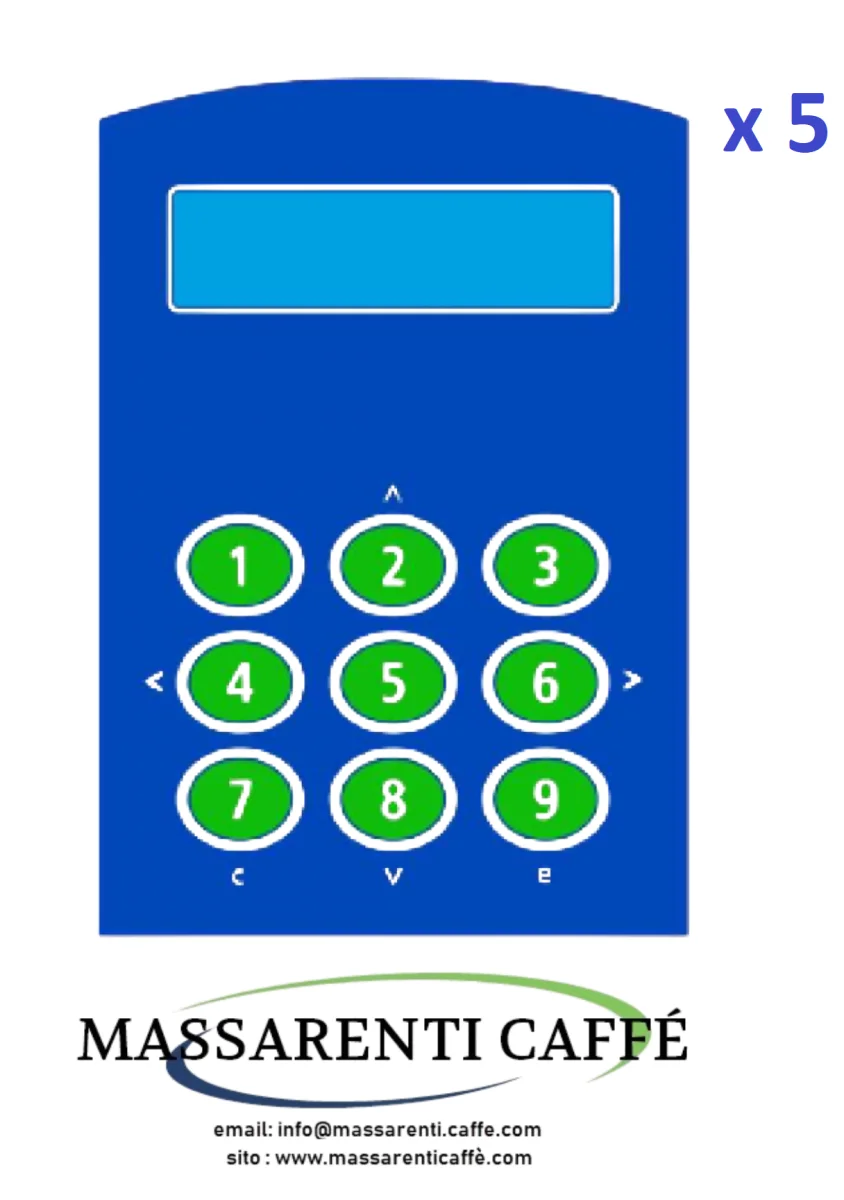 Pulsantiera compatibile BP 36 / BP 56 N - 5 pz